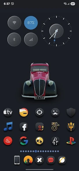 Darko – Icon Pack APK screenshot 3