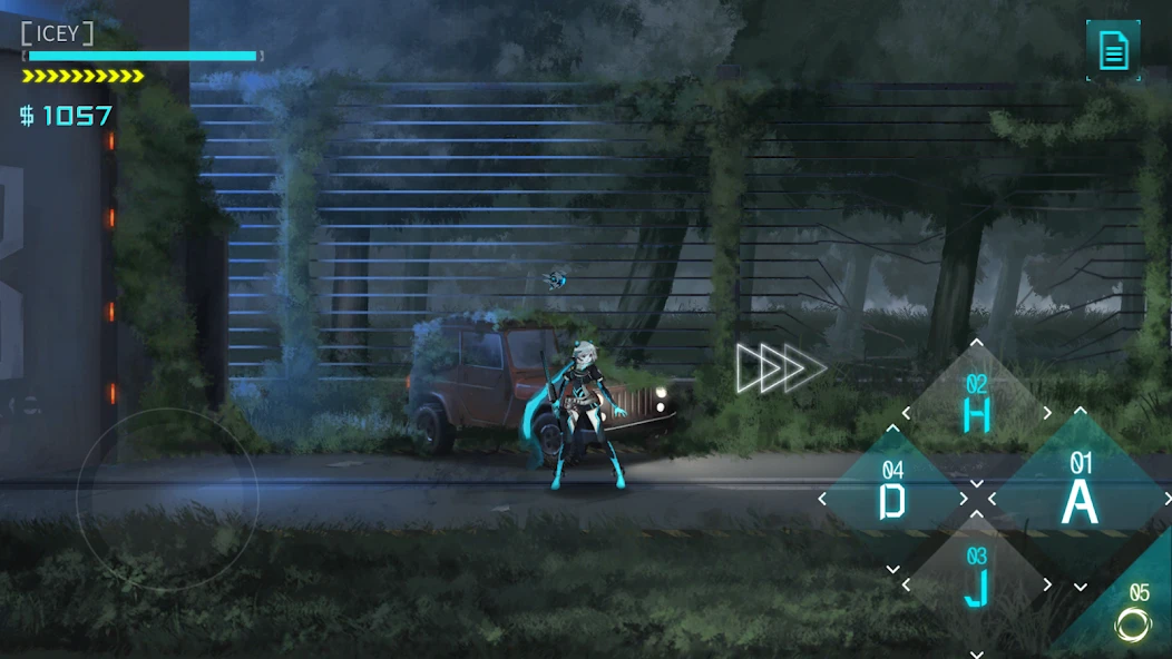 ICEY screenshot 1