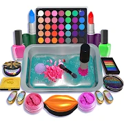 DIY Makeup Slime Maker! Super Slime Simulations icon