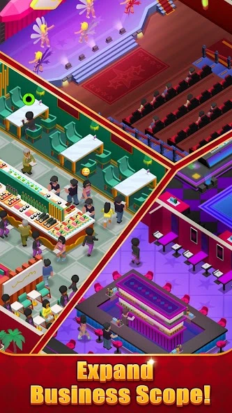 Idle Vegas Resort – Tycoon APK screenshot 5