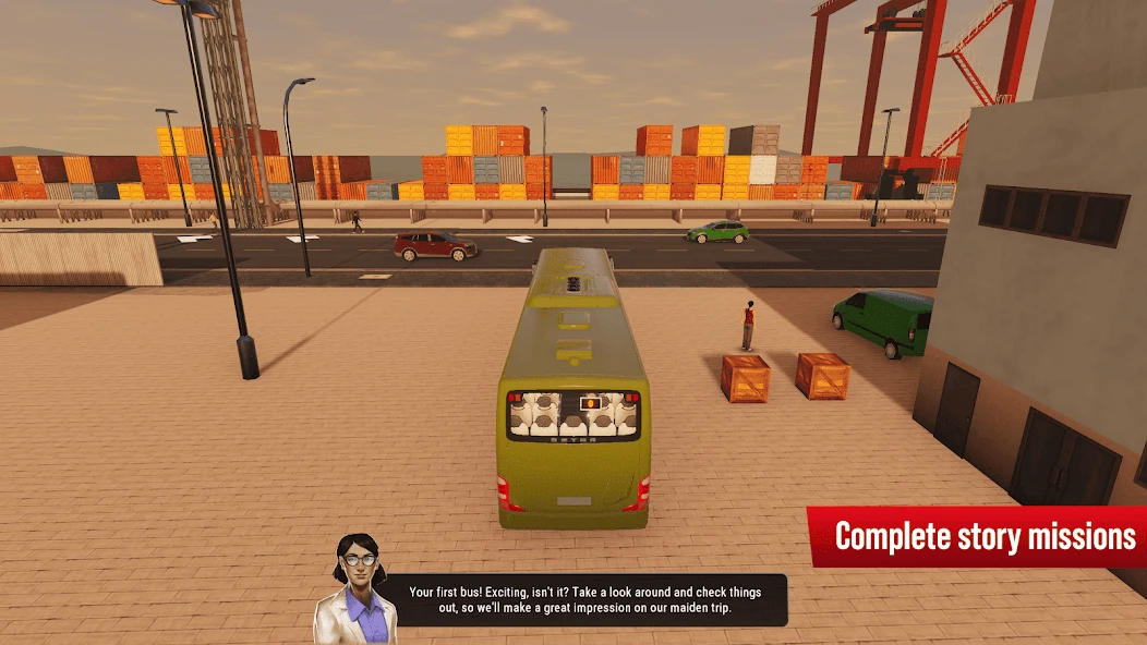Bus Simulator City Ride Lite APK screenshot 5