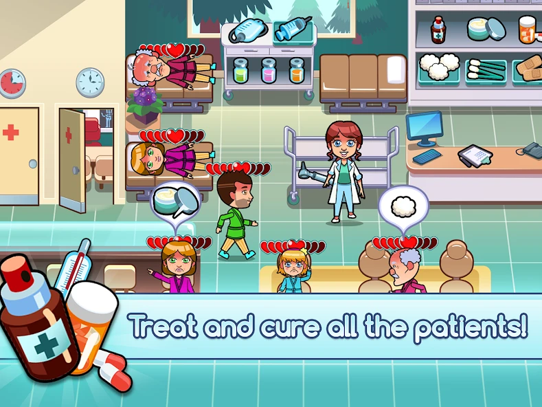 Hospital Dash - Healthcare Time Management Game screenshot 2