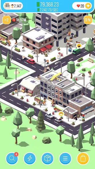Idle Island - City Building Tycoon screenshot 4