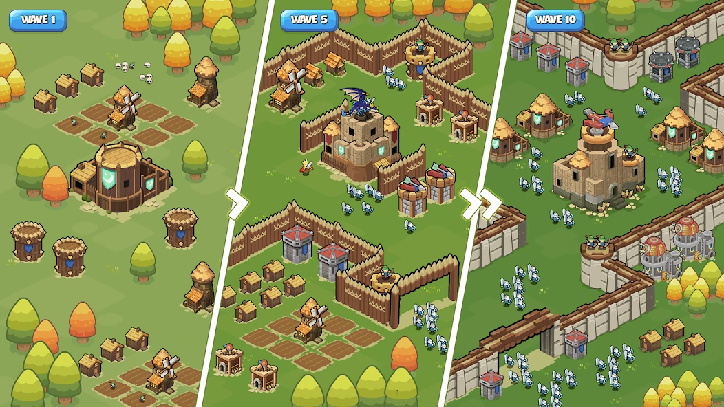 Nightfall: Kingdom Frontier TD APK screenshot 4