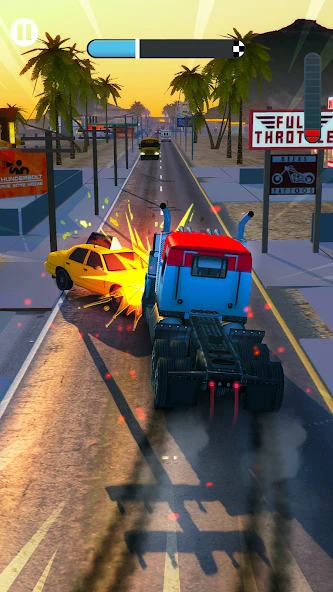 Rush Hour 3D screenshot 1
