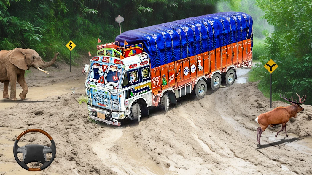 Heavy Truck Simulator Offroad APK screenshot 4