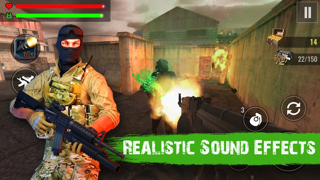 Zombie Shooter Hell 4 Survival screenshot 4