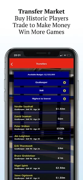 Retro Football Management screenshot 5