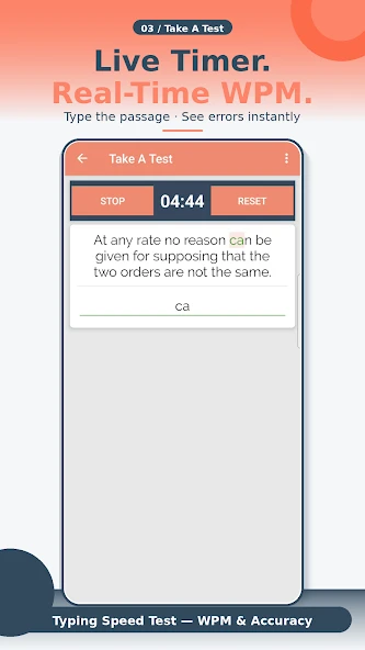 Typing Speed Test – Typing Master – Offline APK screenshot 4