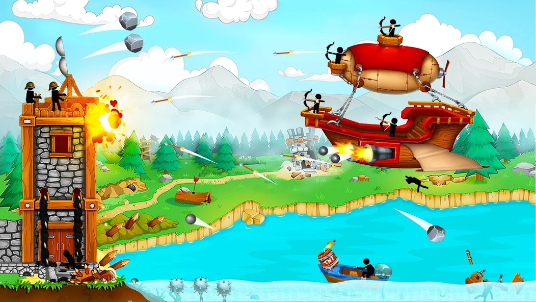 The Catapult: Clash with Pirates screenshot 2