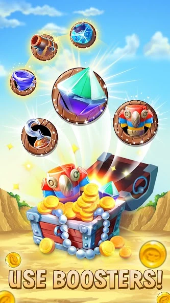 Pirates & Pearls: A Treasure Matching Puzzle screenshot 4