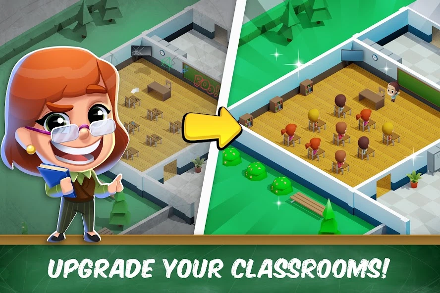 Idle High School Tycoon - Management Game screenshot 5
