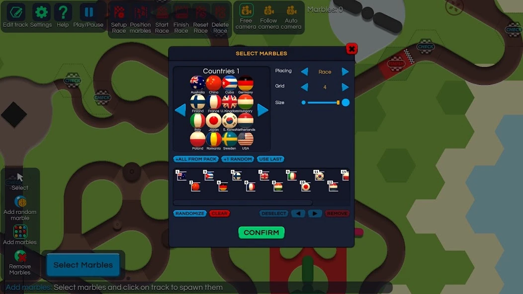 Marble Race Creator APK screenshot 1