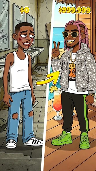 Rap Star:Idle Clicker screenshot 3