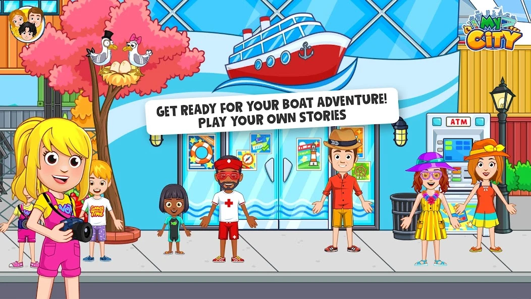 My City: Boat adventures APK screenshot 1