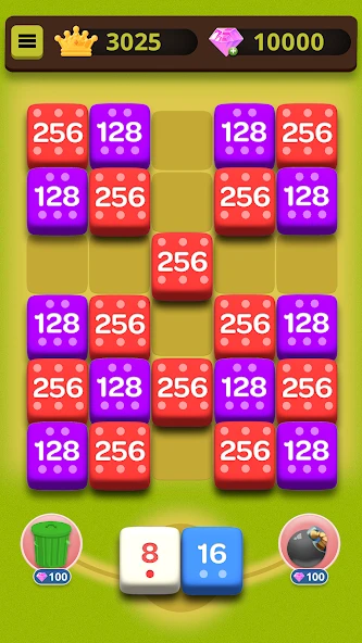Dice Craft - 3D Merge Puzzle screenshot 6
