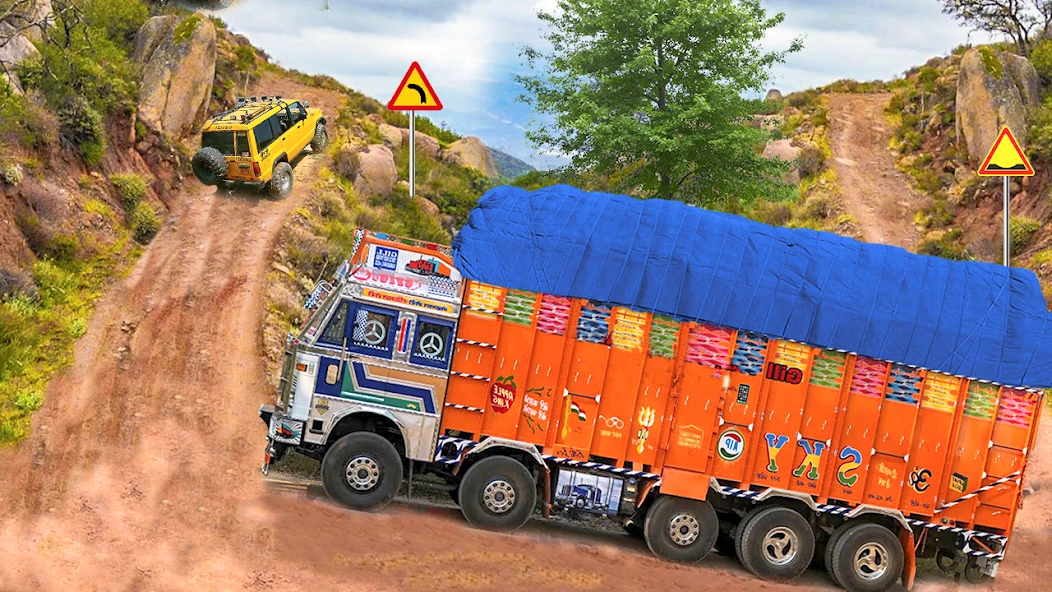 Heavy Truck Simulator Offroad APK screenshot 1