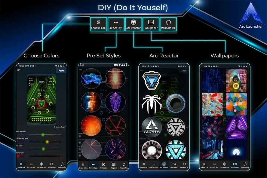 Arc Launcher Pro HD Themes,Wallpapers,Booster APK screenshot 5