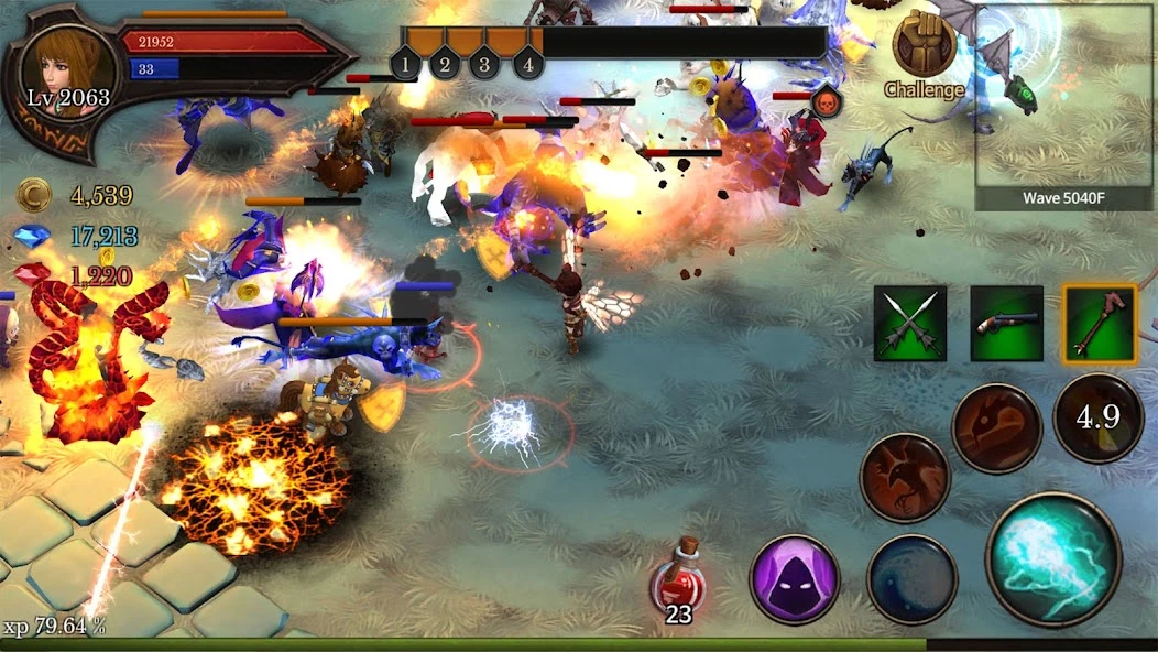 Dungeon Chronicle screenshot 2