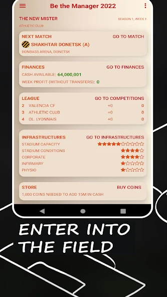 Be the Manager 2022 APK screenshot 2