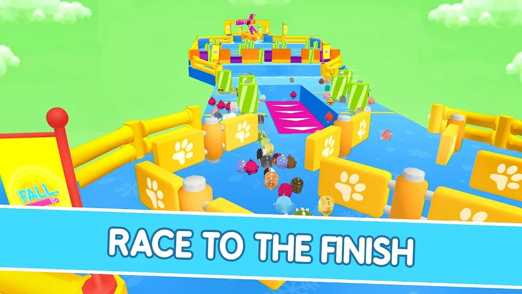Fall.io - Race of Dino screenshot 3
