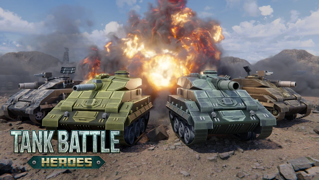 Tank Battle Heroes: Modern World of Shooting, WW2 screenshot 1