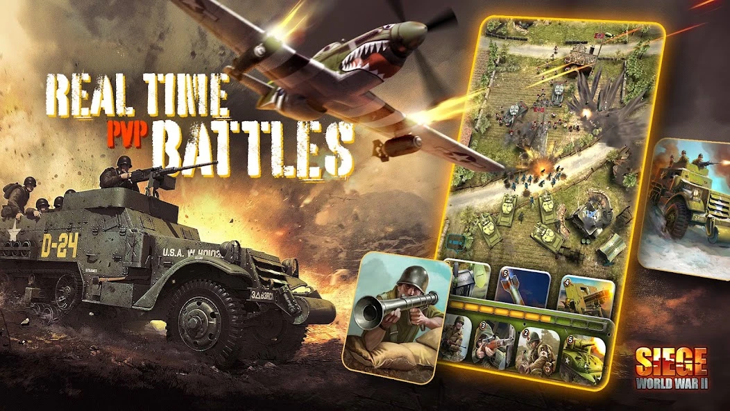 SIEGE: World War II screenshot 1