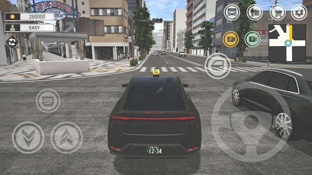Japan Taxi Simulator: Driving APK screenshot 4