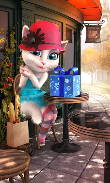 Download Talking Angela (MOD, Unlimited Money) 2.8.2 screenshot 2