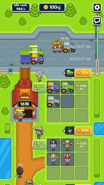 Idle Farm Tycoon - Merge Simulator screenshot 5