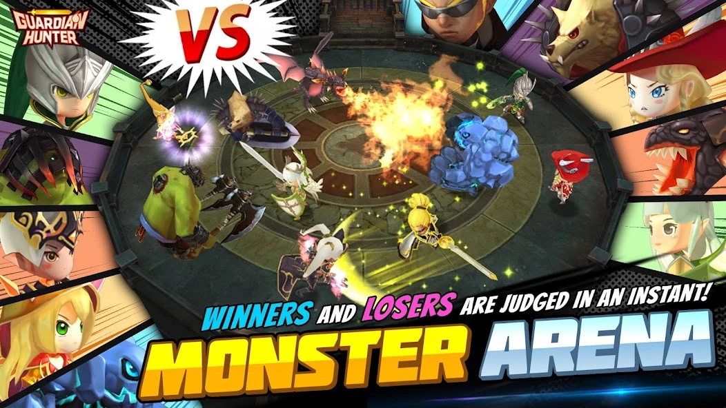 Download Guardian Hunter: SuperBrawlRPG (MOD, unlimited mana/God mode) 2.0.8.02 screenshot 3