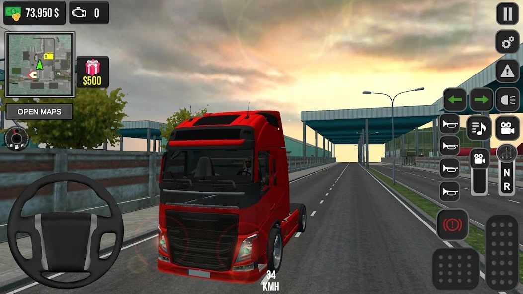 Real Truck Simulator APK screenshot 1