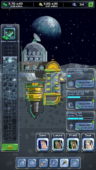 Idle Tycoon: Space Company screenshot 4