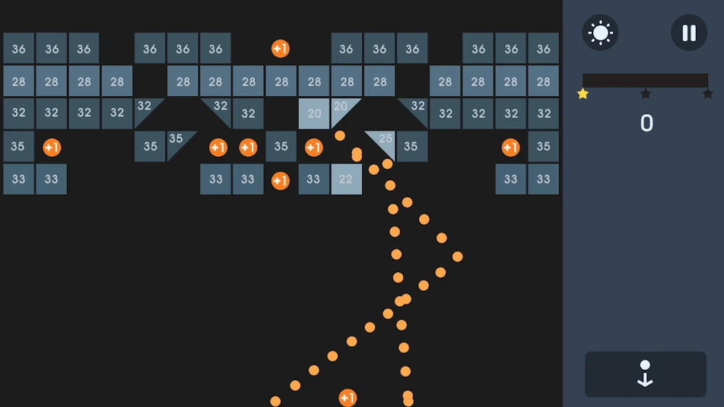 Bricks Breaker Puzzle screenshot 1