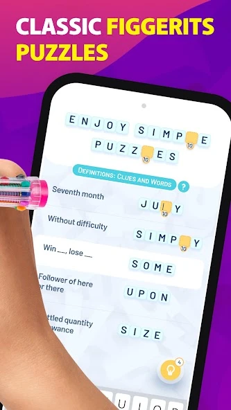 Crostic Crossword – Word Puzzles APK screenshot 3