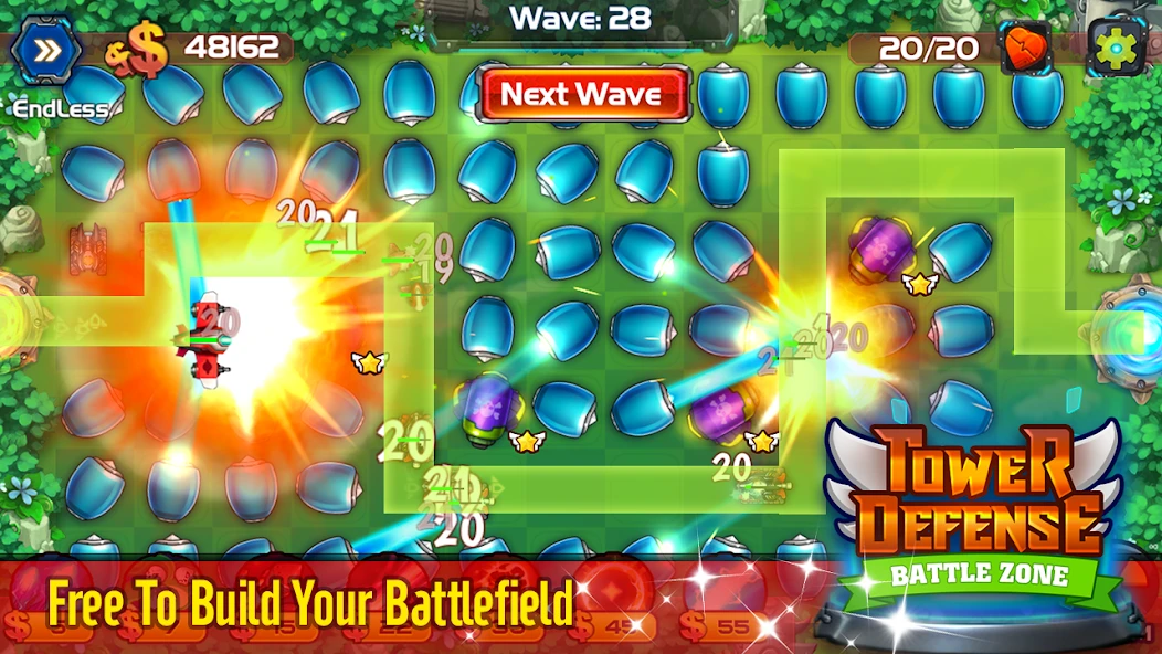 Tower Defense: Battle Zone screenshot 3