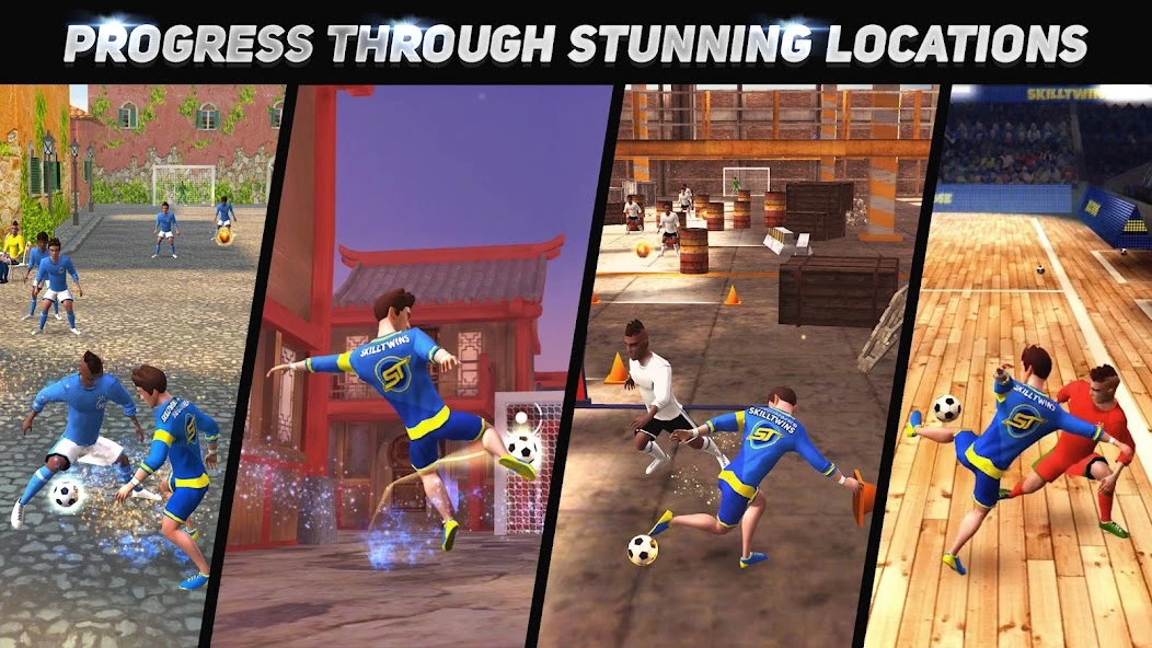 SkillTwins: Soccer Game - Soccer Skills screenshot 3