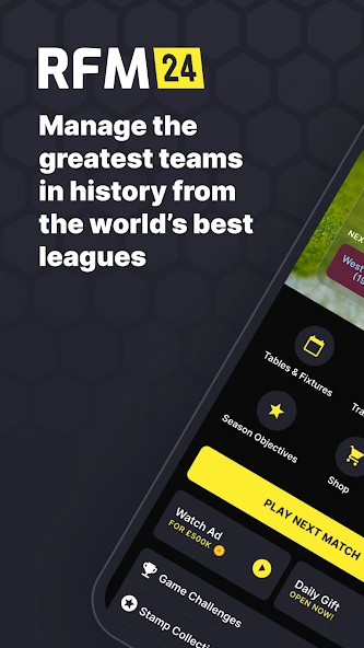 RFM 2024 Football Manager APK screenshot 1