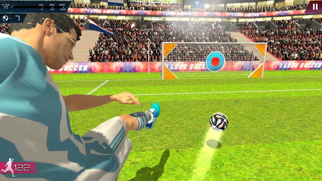 Football Championship-Free kick Soccer screenshot 2