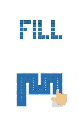 Fill - one-line puzzle game screenshot 4