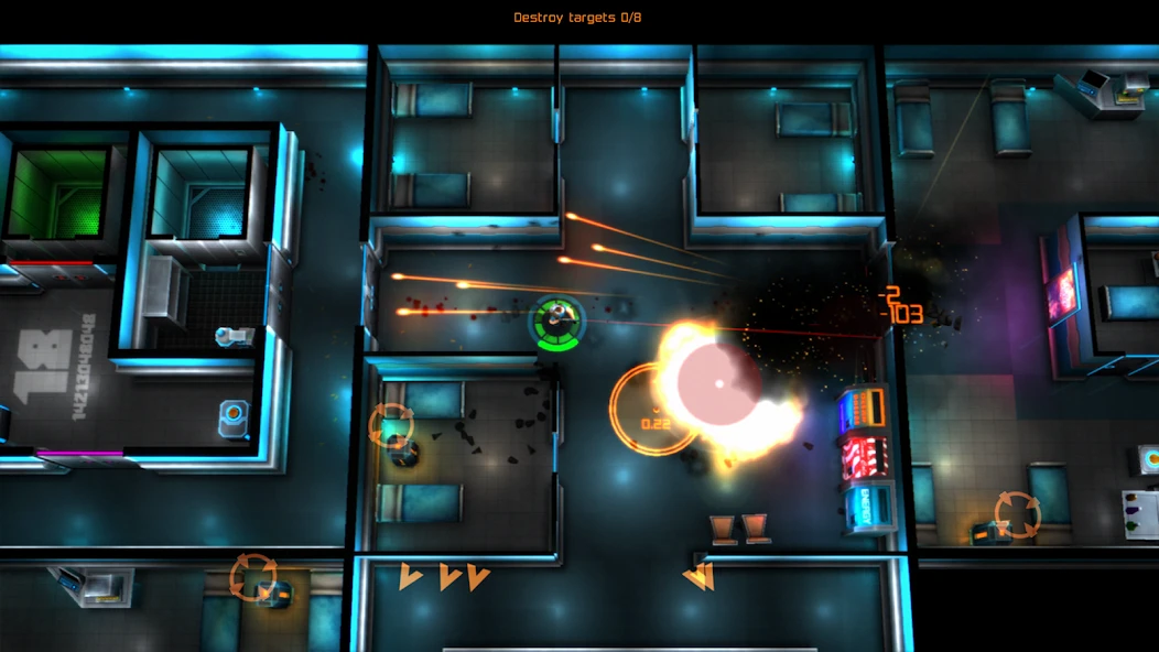 Neon Chrome screenshot 1