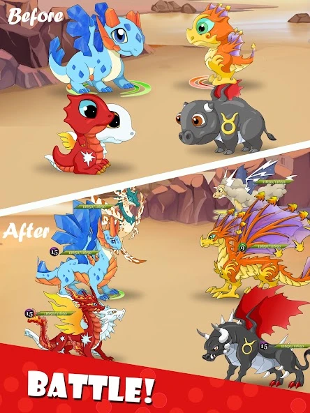 Dragon Battle screenshot 2