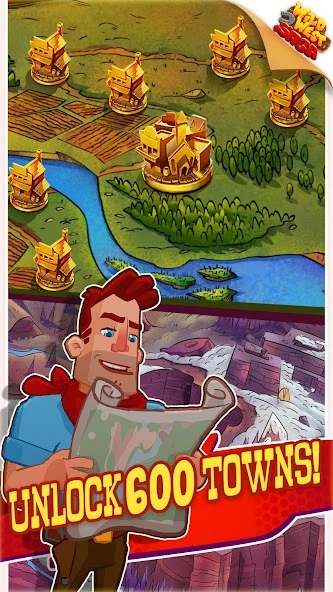Idle Tycoon: Wild West Clicker Game - Tap for Cash screenshot 1