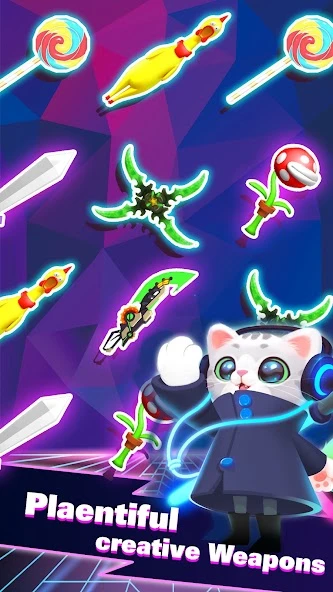 Sonic Cat - Slash the Beats??️ screenshot 3