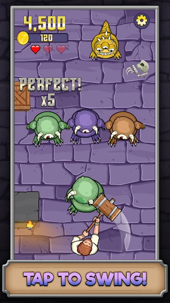 Monster Hammer screenshot 1