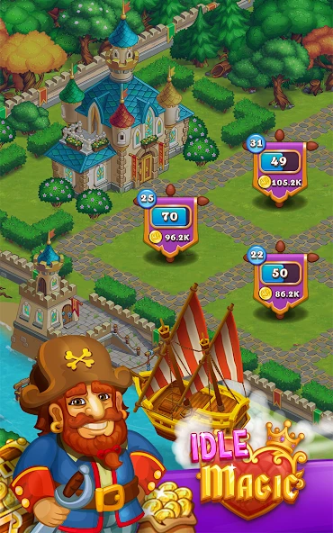 Idle Magic city screenshot 2