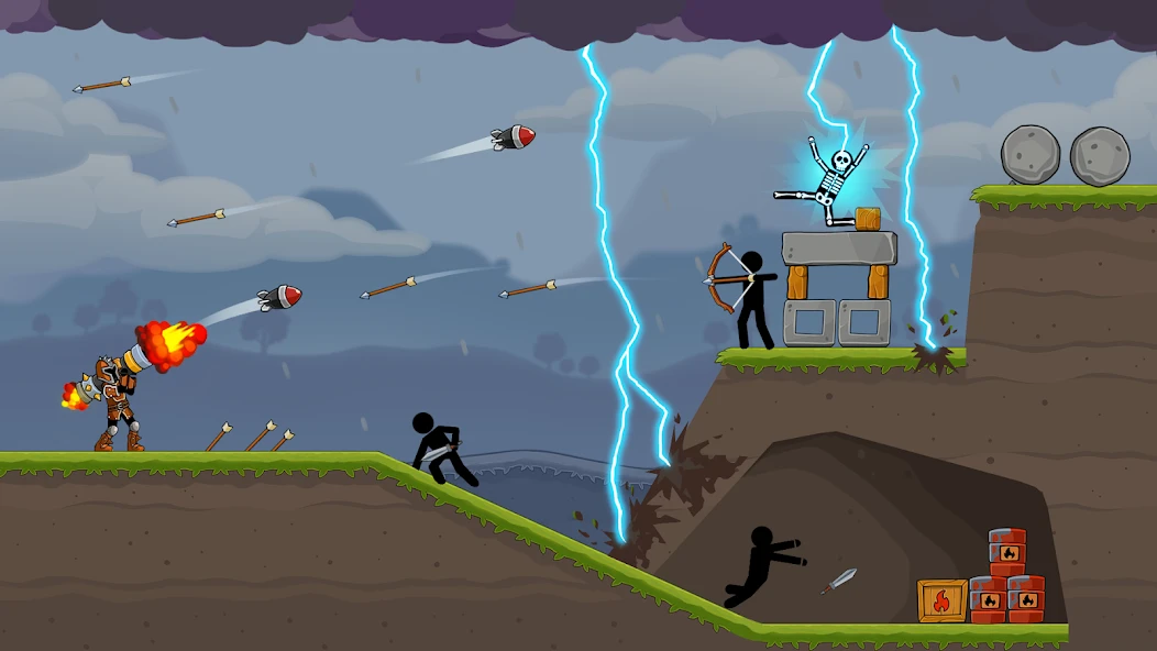 Boom Stick: Bazooka Puzzles APK screenshot 2