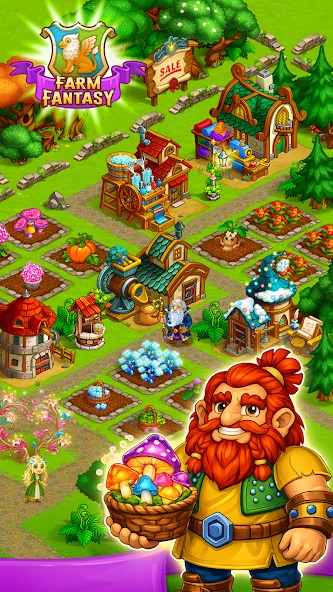 Farm Fantasy: Fantastic Day and Happy Magic Beasts screenshot 5