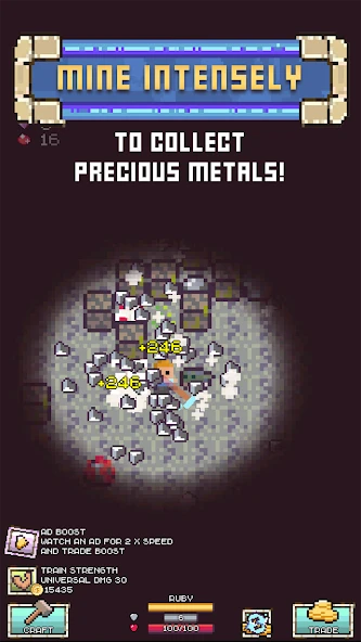 Idle Pocket Crafter: Mine Rush screenshot 4
