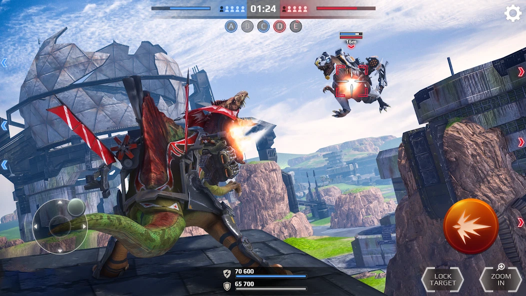 Jurassic Monster World: Dinosaur War 3D FPS screenshot 5